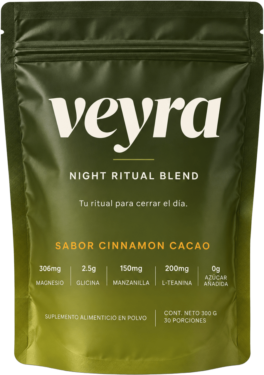 Bolsa de Veyra Night Ritual Blend de 300 gramos, en olivo nocturno.